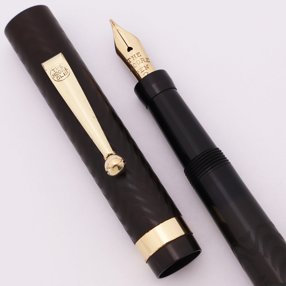 Moore L-92 Full Size Fountain Pen (1920s) - BCHR, 14k Flexible